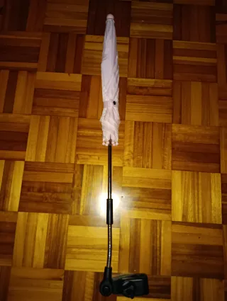 Sombrilla para carrito rosa