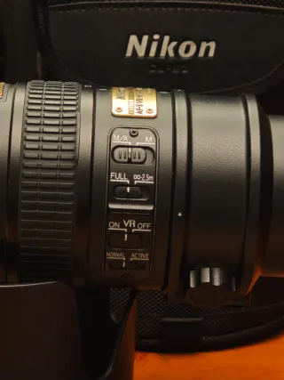 Objetivo Nikon AF-S 70-200mm f/2.8G IF-ED VR