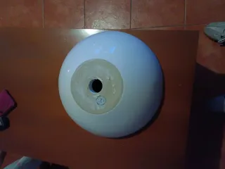 Lavabo sobre encimera redondo