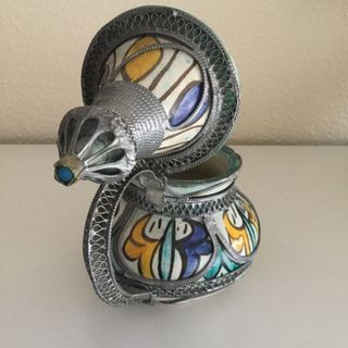 Tetera artesanal antigua