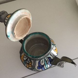 Tetera artesanal antigua