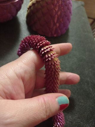 Figura 3D Serpiente con Tapa