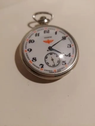 Orologio da tasca Ferrovie dello Stato Russe
