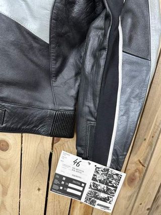 CHAQUETA T-S DE MOTO GARIBALDI O1E NEGRA