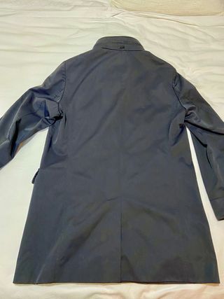 Gabardina Tommy Hilfiger Azul con capucha