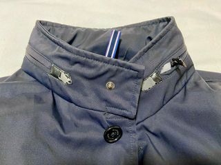 Gabardina Tommy Hilfiger Azul con capucha