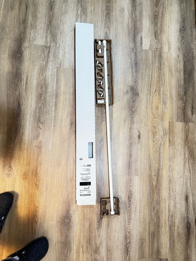 Barra per tende BEKRAFTA IKEA 120-210 cm