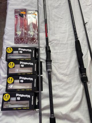 Señuelos de pesca para spinning,