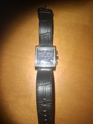 Reloj Mujer Negro y Plateado