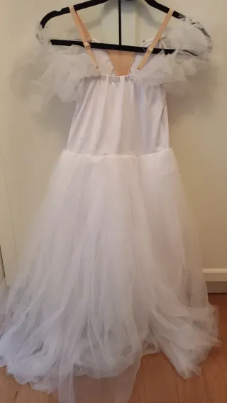 Vestido Ballet Blanco Tutú Niña
