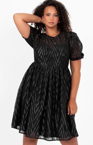 LOVEDROBE Vestido Fiesta Negro Tallas Grandes