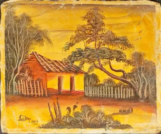 Cuadro Luis Díaz Venezolano 2003 decoración Latino