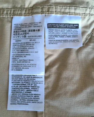 Chaqueta Levi's Beige Talla XS