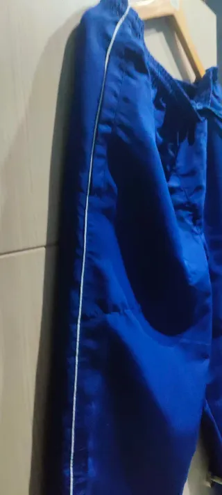 Chándal Hombre Azul y Blanco