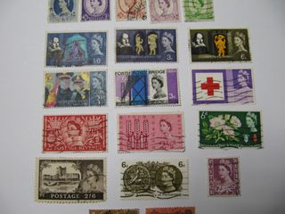 n. 36 Francobolli UK usati anni '40-'70