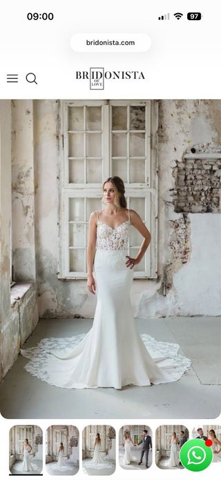 Vestido de Novia Bridonista Blanco