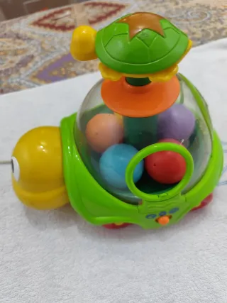 Tortuga Juguete con Bolas y Sonido