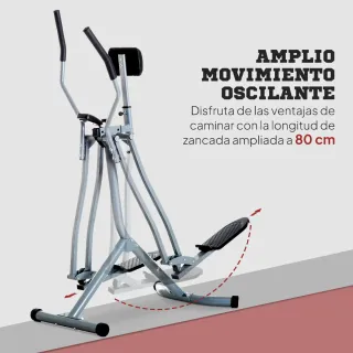 Bicicleta Elíptica Ajustable Pantalla