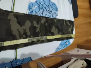 Pantalón cargo camuflaje mujer