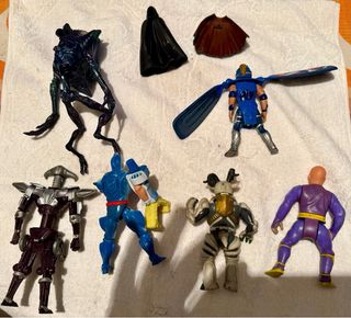 Lote de 7 figuras de acción