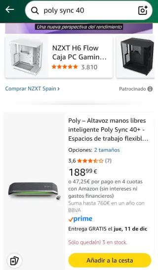 Altavoz Poly Sync 40