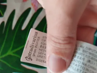 Vestido estampado floral azul y rojo