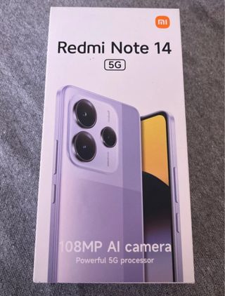 Xiaomi Redmi Note 14 5G Morado Nuevo