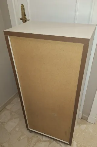 Cajonera 5 cajones azul y blanco