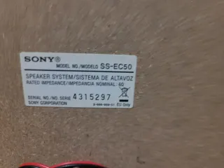 Altavoces Sony 50w
