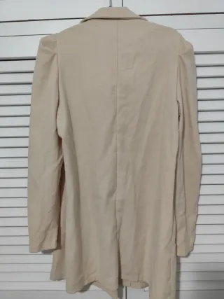 Vestido blazer beige talla L