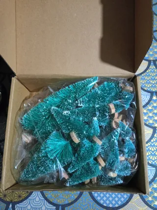 Arbolitos Navidad Decoración Set