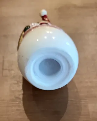 Salvadanaio Babbo Natale Cuore Oro Rosso