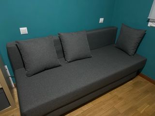 Sofá Cama Ikea Gris Oscuro