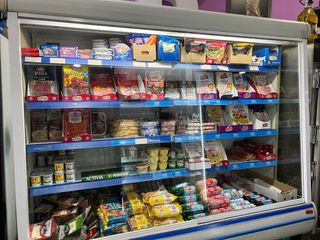 Nevera expositora supermercado