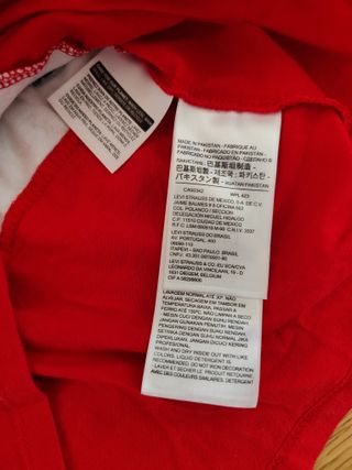 Camiseta sin mangas Levi's chica Talla S