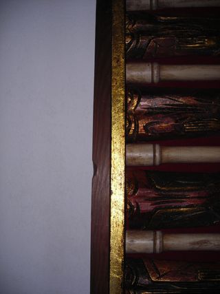 Cuadro grande relieve 12 apóstoles Vda. Montfalcon