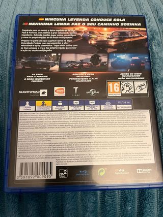 Fast and Furious Crossroads PS4