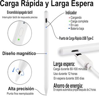 Stylus Pen, Active Stylus Pen Compatible para iOS