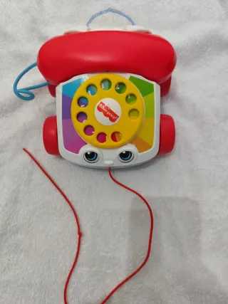 Teléfono Fisher Price para arrastrar