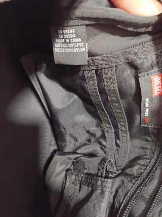 Borsa Diesel Rosso e Bianco