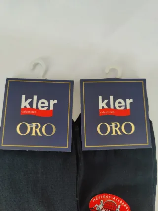 2 Pares Calcetines Kler Hilo Escocés Negro