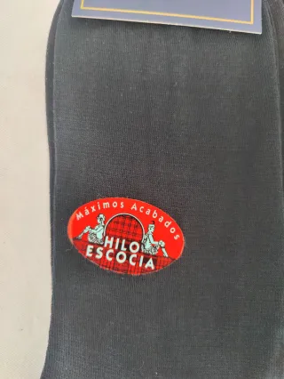 2 Pares Calcetines Kler Hilo Escocés Negro