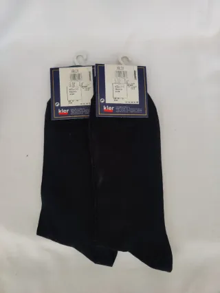 2 Pares Calcetines Kler Hilo Escocés Negro