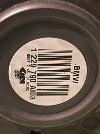 Palieres BMW E46 330i