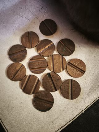 Lotto 13 Gettoni Telefonici Anni 70