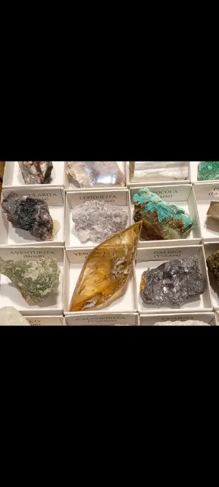 Colección 30 Minerales