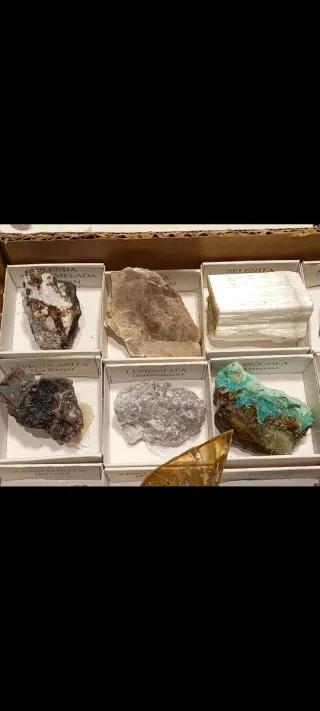 Colección 30 Minerales