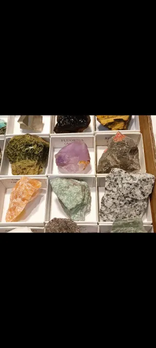 Colección 30 Minerales