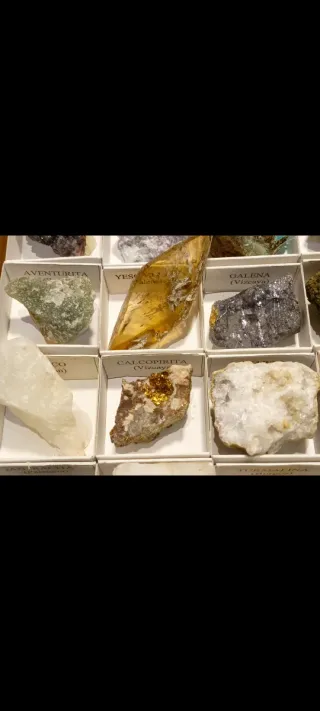 Colección 30 Minerales