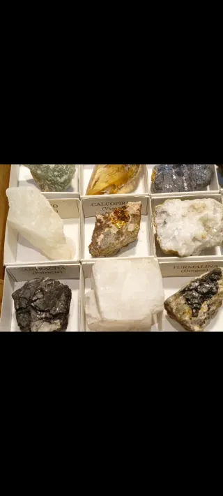 Colección 30 Minerales